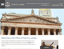 Tablet Screenshot of francislandryatty.com